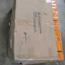 SuperHandy Log Splitter Portable 20 Ton Rapid Auto Return Ram System Bucher Gear Pump 7HP Engine Horizontal Full Beam Steel Wedge Firewood Splitting Forestry Harvesting (Orange)