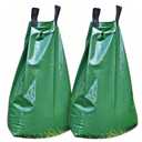 Slow Release Tree Watering Bag PE Ring Bladders Water Deep Automatic Irrigation Drippers Root Waterer Globe Soaker for New Plant Trees Trunk 20 Gallon (2 Pack)