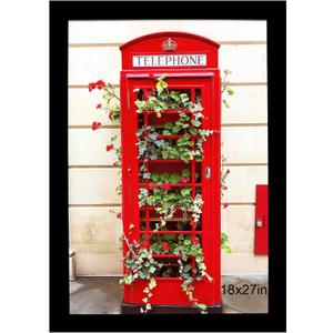 SESEAT 18x27 Picture Frame Black, Poster Frames for Wall Hanging, 18 x 27 Large Frames with Acrylic Protection, 1 Pack