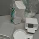 HHBEAUTY Pet Feeder Waterer Hanging Dog Cat Food Water Dispenser, Auto Gravity Pet Feeder and Waterer , Travel Food Water Bowl Rabbit Feeder for Ferret Small and Medium Animals