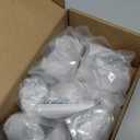 Amerdeco 10 Pack Brushed Satin Nickel Knurled Cabinet Knobs Single Hole 1.2 Inch Diameter Round Drawer Knobs for Bathroom Cabinets K0017