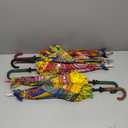 Bohemian Handmade Design Cotton Multi Color Cotton Fashion Multi Colored Umbrella Embroidery Boho Umbrellas Parasol (5 Pcs Lot)