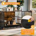 MODIGT Dog Crate Pad Liner for Kennel Training, 29"48" Under Pet Cage Mat Absorbs,Waterproof,Non-Slip,Washable Puppy Pee Pad to Protect Floors(Charcoal)