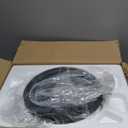 Dimmable Floor Lamp, Industrial Floor Lamps for Living Room, Gold Tree Lamp Standing Lamp Tall Lamps with 3 Elegant Teardrop Cage Head & 800 Lumens LED Bulbs for Living room Bedroom Office Dining Room (Gold-70 inches)