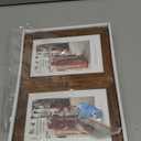 4x6 Picture Frames Set of 10, Wooden Picture Frame Set with Display Box, Rustic Style Antique Brown Wood Grain Photo Frame Suitable For Desktop Display and Wall Decoration.