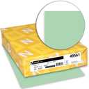 Neenah Paper Exact Index Card Stock, 110 lb Index Weight, 8.5 x 11, Green, 250/Pack