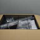 Adjustable 6-Tier Heavy Duty Wire Shelving Rack, 14" D x 24" W x 71" H Storage Shelves with Wheels, 750 lbs Capacity Rolling Metal Shelving for Garage, Pantry, Kitchen, Closet