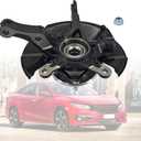 LK098 Front Right Passenger Side Steering Knuckle Wheel Hub Bearing Assembly Compatible with Honda Civic 1.8L 2012-2016, 51211-TR3-Y00 51211-TR0-A00