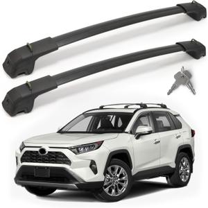 360LBS T-Slot Roof Rack Cross Bars Compatible with Toyota RAV4 2019-2025