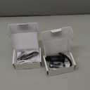 [2 Pack] Bluetooth Earpiece Wireless Handsfree Headset V5.0 24 Hrs Driving with Mic 60 Days Standby Bluetooth Headset for iPhone Android Samsung Driver (Black)