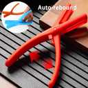 2 x 3 Pcs Crawfish Peeler Tool, Crayfish and Shrimp Shelling Device, Convenient and Smart Crayfish Sheller for Families and Restaurants (3 Pcs, Blue/Orange/Red)