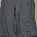 Xiaoxuemeng Womens Baggy Wide Leg Pants Casual Elastic Waisted Palazzo Harem Pants with Pockets Medium