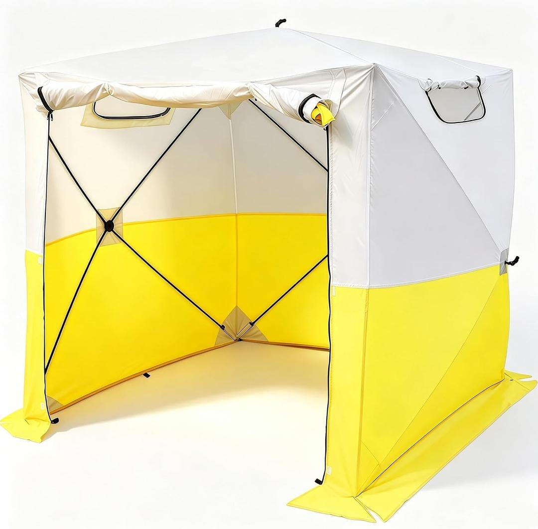 Pop Up Work Tent, Professional Work Tent 6.2ft x 6.2ft x 7ft