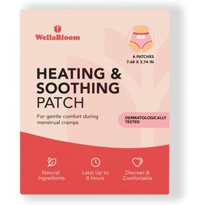 Heating Patches for Menstrual Discomfort, Soothing Warmth for Monthly Cramps, Heating and Soothing Patches for Women, Up to 8 Hours of Comfort (1)