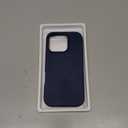 GONEZ Magnetic for iPhone 16 Pro Case, Compatible with MagSafe, [Screen Protector + Camera Lens Protector], Silicone Shockproof Anti-Scratch Protective Phone Case 6.3 inch, Dark Blue