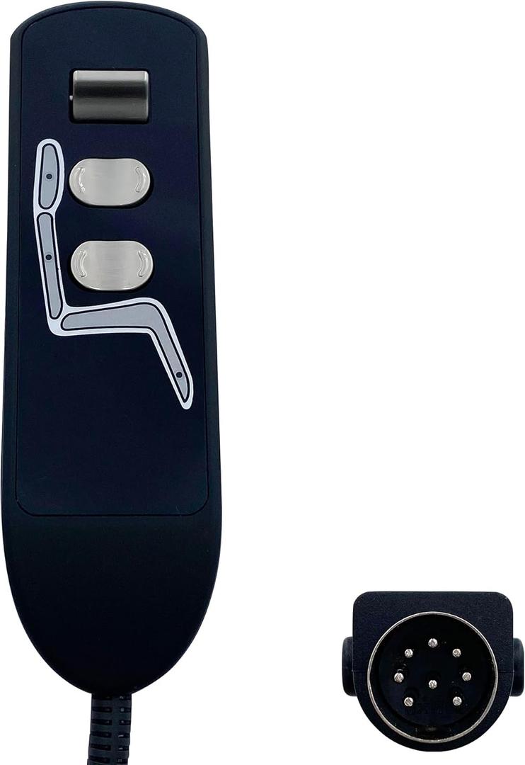 8 Male Pin Remote Kaidi Model KDH129F-001 Lift Chairs Power Recliner Hand Control Replacement