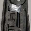 Matte Black Bathroom Hardware Set 4 Pieces,Bathroom Accessories Set Stainless Steel Wall Mounted, Hand Towel Bar, Towel Ring, Robe Towel Hooks,Toilet Paper Holder,Towel Bar Set, 23.6 Inch