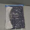 FUAMEY Coats for Dogs Navy L, Winter Jacket Large Dogs Fast Wear for Outdoor Walks, Leash Hole Allows Easy Leash Clip,(L-Navy)