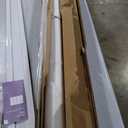 Heefen Adjustable Panel Track Blinds Blackout Vertical Blinds with Valance, Sliding Glass Door Blinds, Room Dividers, Retractable Track from 74" to 133" W, Trimmable Panel Up to 102" H (White)