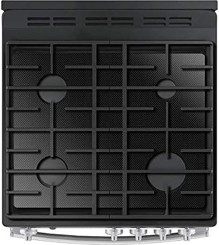 Stove Top Protector for Whirlpool Gas Range Stove, Custom Fit Ultra Thin Reusable Burner Splatter Spill Guard Protective Cover Liner - WFG320M0BW
