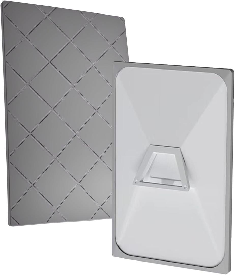 Starlink Gen 3 Protective Cover Case, Starlink Standard Gen 3 Case for Satellite Dish, Silicone Protector Cover for Starlink Gen 3-Against Flying Debris, Snow, Dust, Water, and Sun Exposure (Gray)