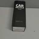 Car Travel Electric Kettle 12V/24V :450ML Tea Coffee Kettle Water Boiler, Portable Water Heater with Temperature Control, 304Stainless Material, LED Display and Boil Dry Protection (White)