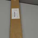 ENJOYBASICS No Drill Curtain Rods for Window 48 to 84 Inches, 5/8 Inch Diameter Renter Friendly Drapery Rod with Adhesive Brackets without Drilling, Adjustable from 27 to 90 Inches, Gold