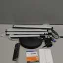 luckystyle Smart RGB+IC Corner Floor Lamp,Bright LED Tall Modern Floor Lamp with APP and Remote,Ambient Lighting Color Changing Standing Lamps with Music Mode and Timing for Living Room,Bedroom,Party (Black)