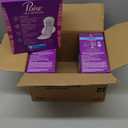 Poise Ultra Thin Incontinence & Postpartum Pads with Wings for Bladder Leaks, 4 Drop Moderate Absorbency, Regular Length, 90 Count