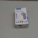 BEAUTURAL Fabric Shaver and Lint Remover, Sweater Defuzzer with 2-Speeds, 2 Replaceable Stainless Steel Blades, Battery Operated, Remove Clothes Fuzz, Lint Balls, Pills, Bobbles Gray