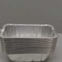 Loaf Pans [50 Pack] 2Lb Heavy Duty Disposable Aluminum Foil Premium Bread Tins Standard Size - 8.5" X 4.5" X 2.5" Perfect for Homemade Cakes & Breads