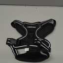 rabbitgoo Dog Harness No Pull with 2 Leash Clips, Adjustable Soft Padded, Reflective Oxford No Choke Pet Vest with Easy Control Handle for Medium Sized Dogs, Black, Small