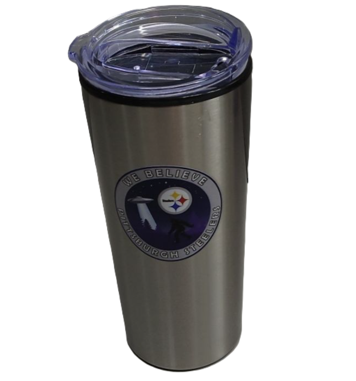 We Believe Pittsburgh Steelers Tumbler