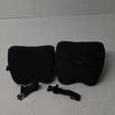 Stalwart Paquete de 2 almohadas para reposacabezas de automvil, juego de almohada transpirable de espuma viscoelstica para el cuello del automvil con correas ajustables, almohadas de automvil para