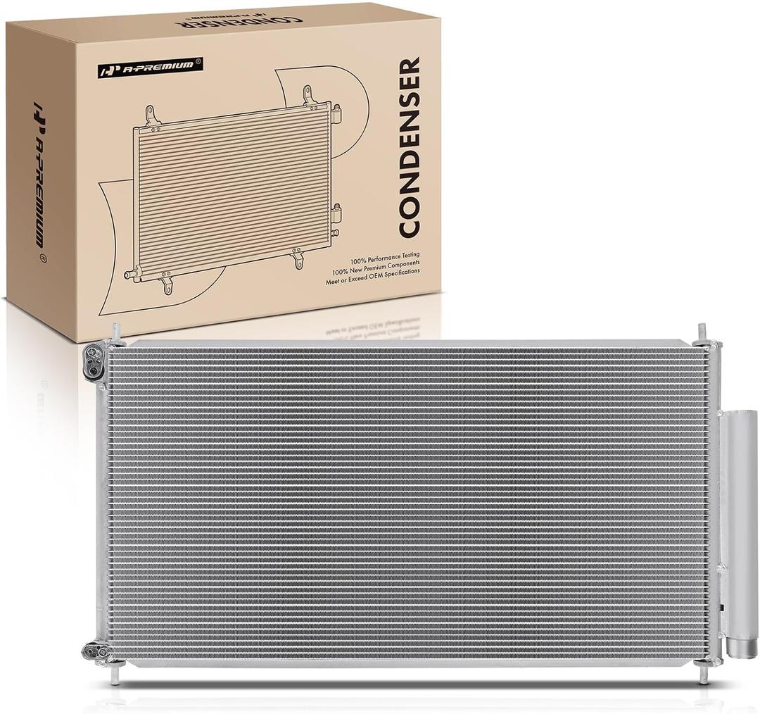 A-Premium Air Conditioning A/C Condenser Compatible with 2012-2015 Honda Civic 1.8L 2.4L