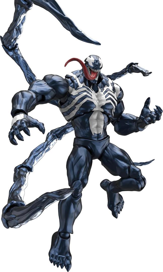 BLOKEES Champion Class - Marvel Rivals - Venom Action Figure - 185 Pieces Model Kit - 6 Inch - 90 Points of Articulation - Assembly Required - No Tools - No Cutting - No Glue - No Paint - Age 14+