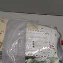 Patchwork Quilt Set Full/Queen Size, 3 Pieces Green Floral Plaid Summer Bedspread Coverlet Set, Soft Microfiber Reversible Lightweight Bed Cover for All Season (90" x 90", 1 Quilt+ 2 Pillow Shams)