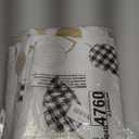 Heavy Duty Vinyl Tablecloth with Flannel Backing Waterproof Oil-Proof Plastic Table Cloth Stain-Resistant Wipeable Rectangle or Square Table Cover for Indoor and Outdoor (Leaves, 60X84 Inch)