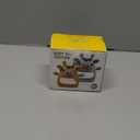 TOHIBEE 2 Packs Baby Teething Toys for 0-6 6-12 Months, Food Grade Silicone Adjustable Cow Teething Mitten, Chew Teether Toys for Teething Pain Relief, Baby and Newborn Essentials, Green & Beige