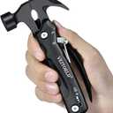 VEITORLD All in One Tools Mini Hammer Multitool, Father's Day, Unique Gifts for Men Dad Husband, Birthday Camping Gifts Ideas for Him Grandpa Boyfriend Women, Cool Gadgets
