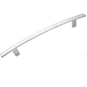 | 10 Pack Modern Curved Arch Handle | Cabinet,Drawer & Furniture Hardware | Kitchen Cupboard Door, Bedroom Dresser Drawer, Wardrobe and Office Furniture (Satin Nickel, 10-5/16") (7 1/2")