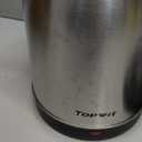 Topwit 2.5L Large Electric Kettle, BPA Free Stainless Steel Water Boiler & Heater, Fast Boil Electric Tea Kettle, Hot Water Kettle Electric with Auto Shut-Off & Boil-Dry Protection for Family (silver)