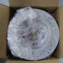 KAX Brake Kit Front and Rear for Chevrolet Malibu 2004-2012, Pontiac G6 2006-2010, Saturn Aura 2007-2009, 11.65" Front Rotors 10.64" Rear Rotors, Vented Brake Rotors Ceramic Brake Pads Replacement