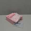 Threehoney 2 Pieces Pink Bow Bookends Cute Book Ends for Shelves Decorative Book Stand Bow Sculpture Statues Tabletop Shelf Ornament Room Decor for Home Office School Dorm Girl Desk