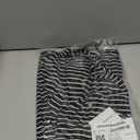 Amazon Essentials Women's Long-Sleeve Open-Front Long Cardigan (Black White Horizontal Stripe) S