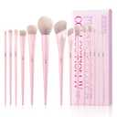 Jessup Pink Makeup Brushes Set 14Pcs Make up Brushes Premium Vegan Foundation Concealer Blush Eyeshadow Eyeliner Powder Highlighter Blending Face Brush Set, T495