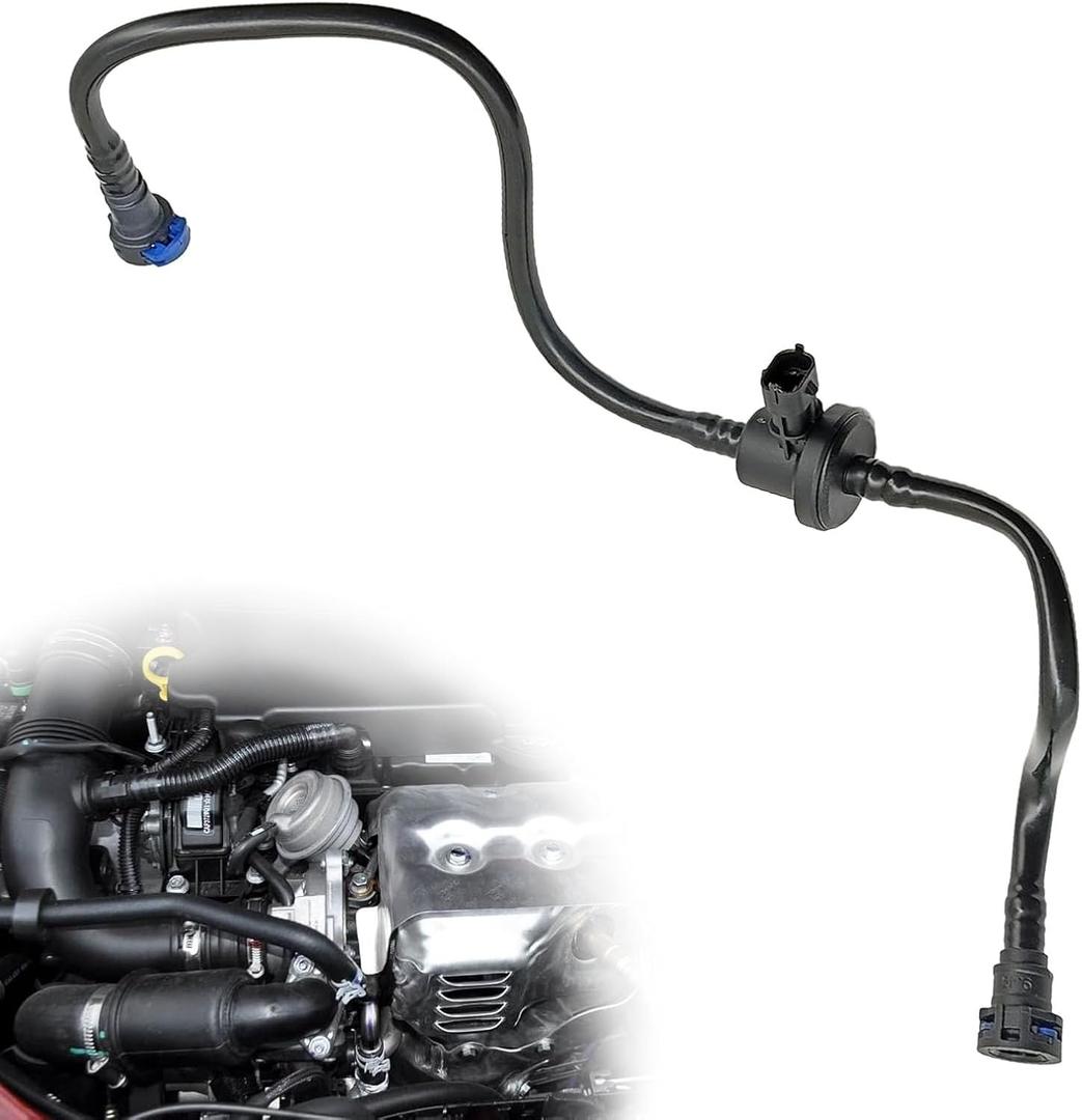 911-777 EVAP Vapor Canister Purge Valve Solenoid Hose, Vapor Canister Purge Valve Compatible with 2012-2018 Focus Replaces BV619D289HA, BV6Z9D289B, CP805, CP894, PV965