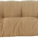 Klear Vu The Gripper Non-Slip Tufted Bench Cushion for Indoor Furniture, Assembled in USA, Entryway Storage, Bay Window, Corner Nook or Piano Seat, 27 Inches, Chenille Natural