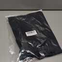 Women's Summer Bodycon Dress Short Sleeve Scoop Neck Sexy Casual Stretchy T Shirt Mini Dresses (Black, M)