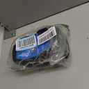 whale fall Bike Frame Bag Waterproof, 3D Eva Hard Shell, Bike Phone Holder, Bicycle Top Tube Bag, Cycling Pouch with Rain Cover, Bike Accessories for Phones Under 7" (Black)